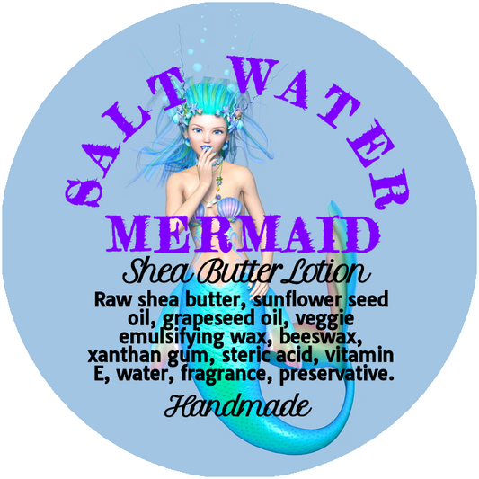 Salt Water Mermaid Shea Butter Lotion