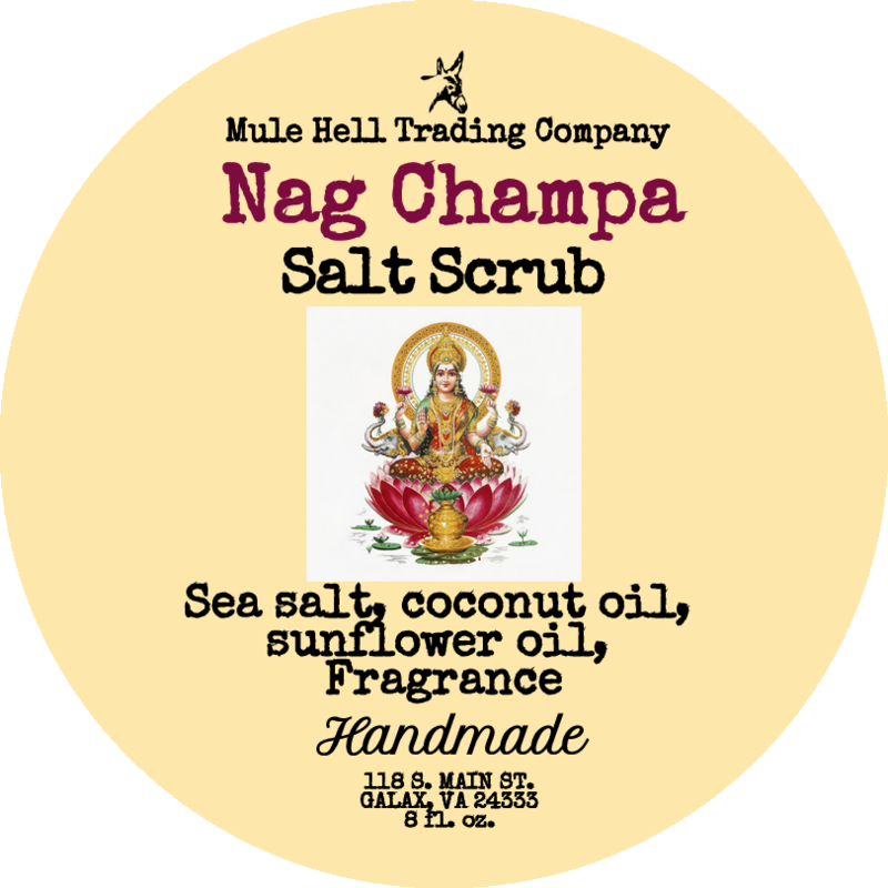 Nag Champa Salt Scrub