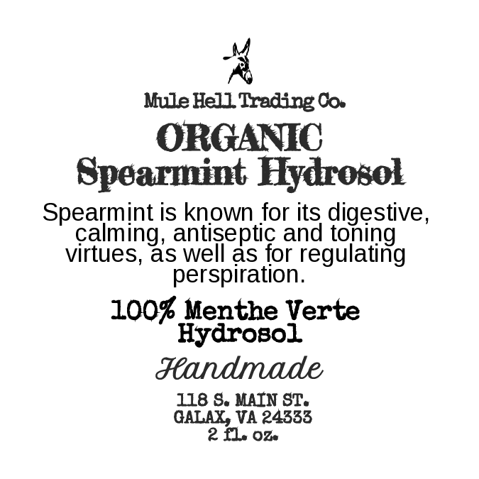 Spearmint Hydrosol
