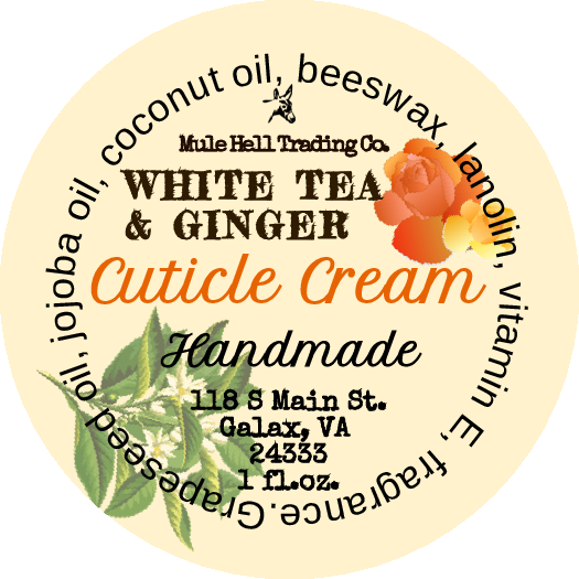 White Tea & Ginger - Cuticle Cream