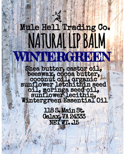 Wintergreen Lip Balm