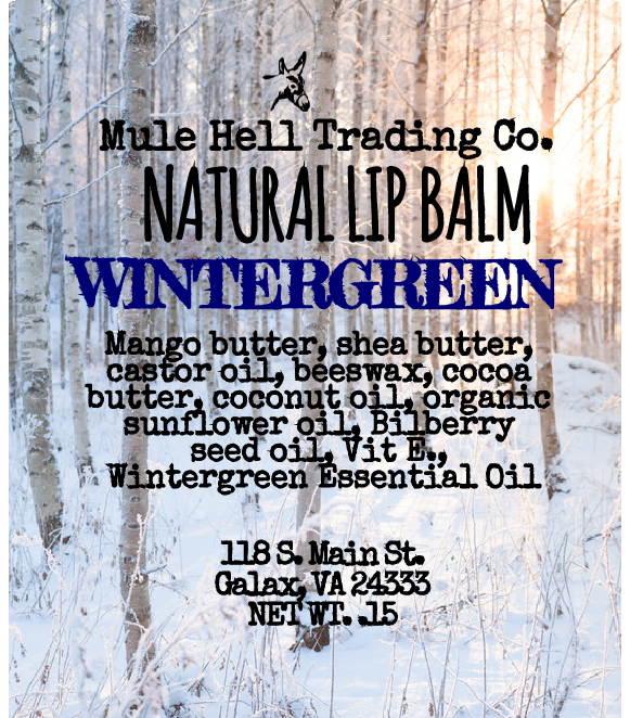 Wintergreen Lip Balm