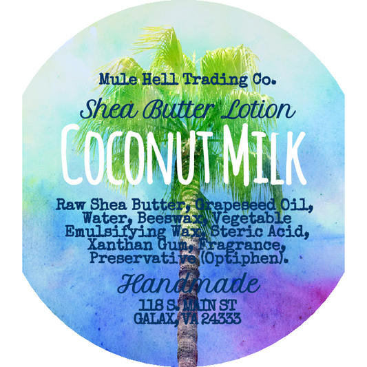 Coconut Milk Shea Butter Lotion