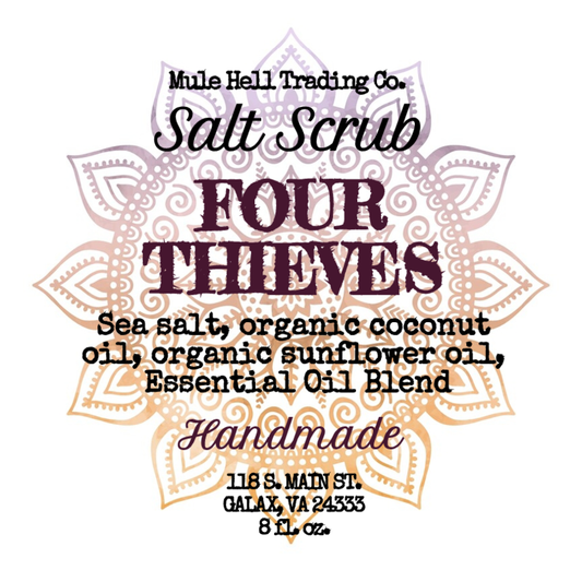 Four Theives Salt Scrub