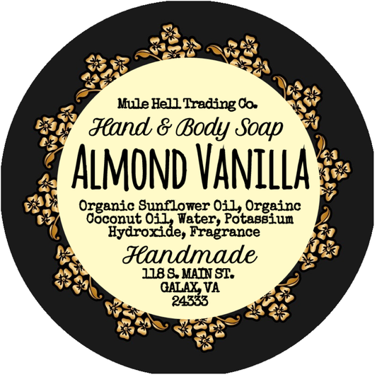 Almond Vanilla Liquid Soap