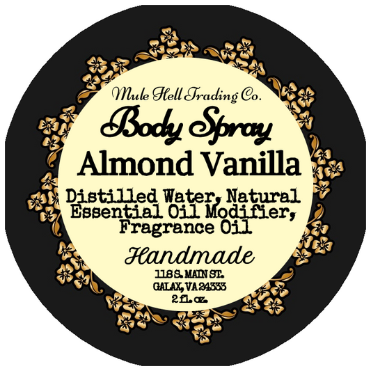 Almond Vanilla Body Spray