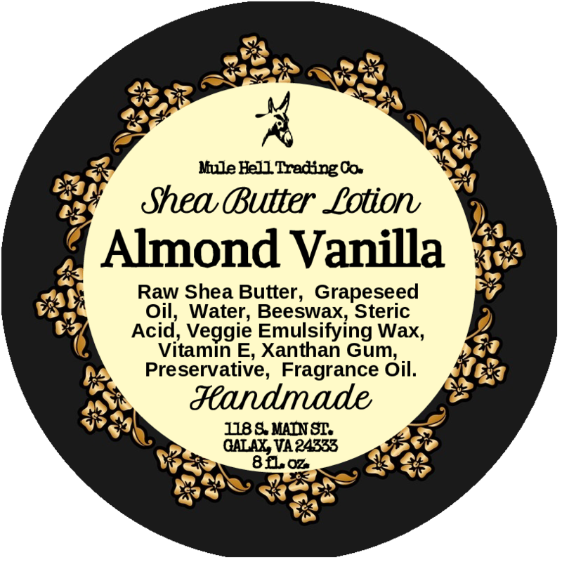 Almond Vanilla Shea Butter Lotion