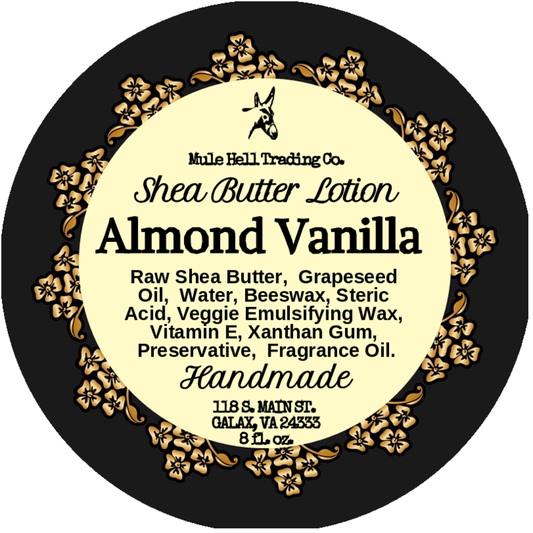 Almond Vanilla Shea Butter Lotion