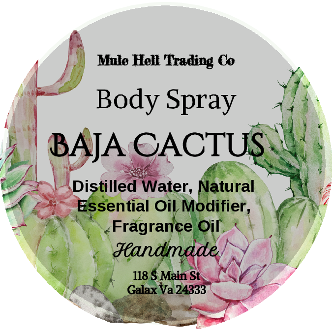 Baja Cactus Body Spray