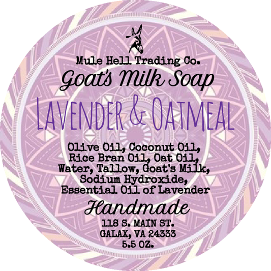 Lavender and Oatmeal