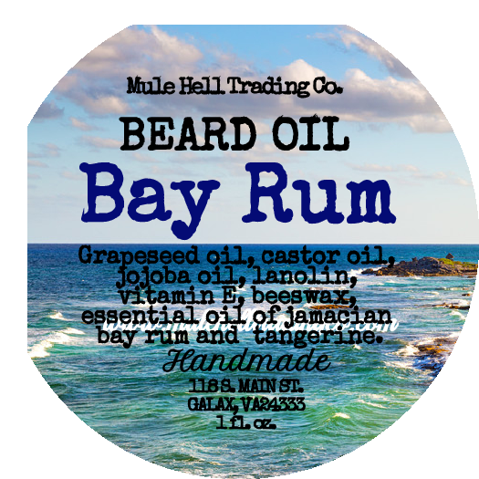 Bay Rum Beard Oil