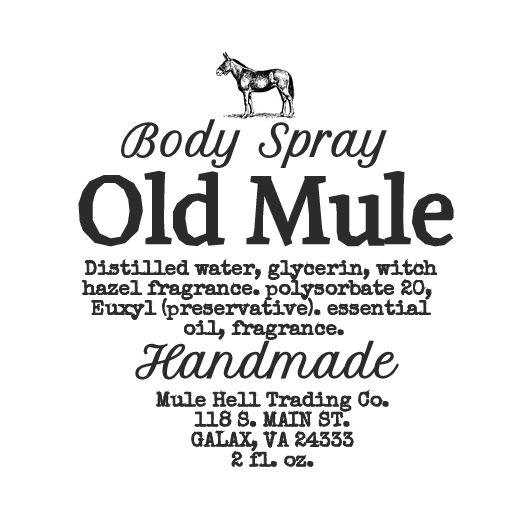 Old Mule Body Spray