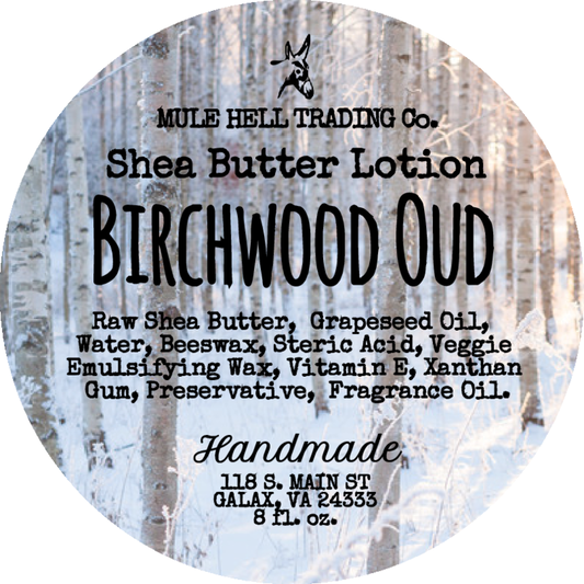 Birchwood Oud Shea Butter Lotion