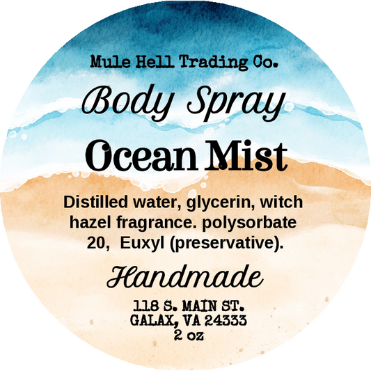 Ocean Mist Body Spray