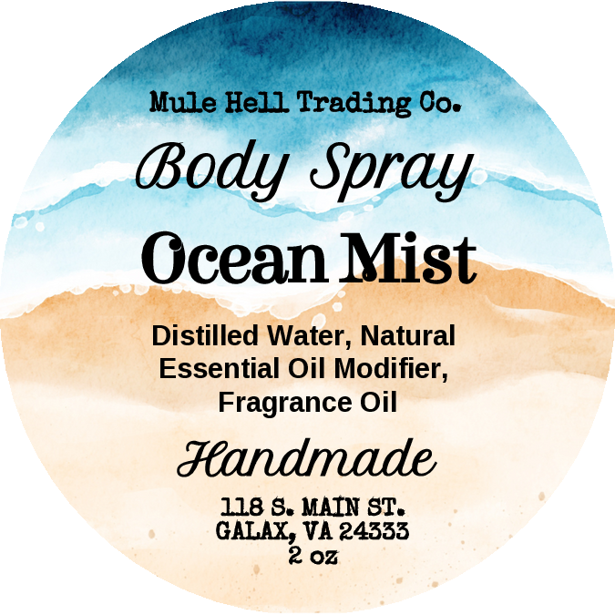 Ocean Mist Body Spray
