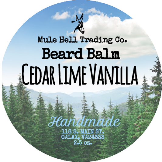 Cedar Lime Vanilla Beard Balm