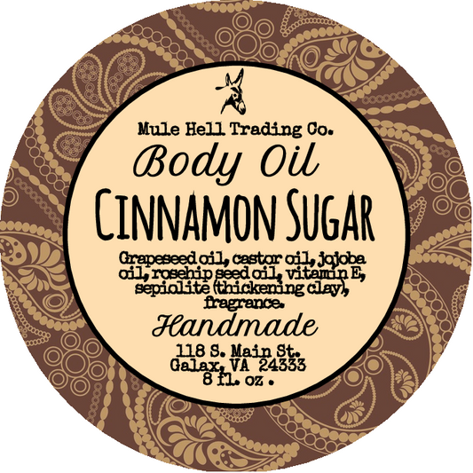 Cinnamon Sugar Body Oil