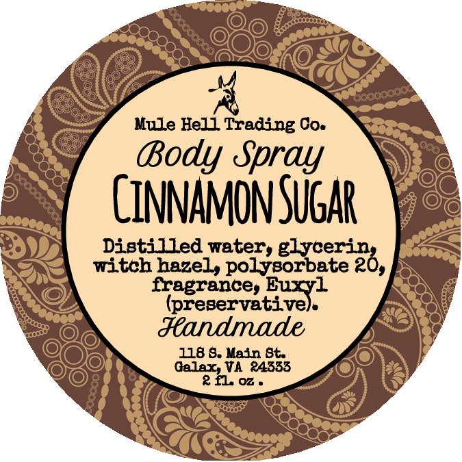 Cinnamon Sugar Body Spray