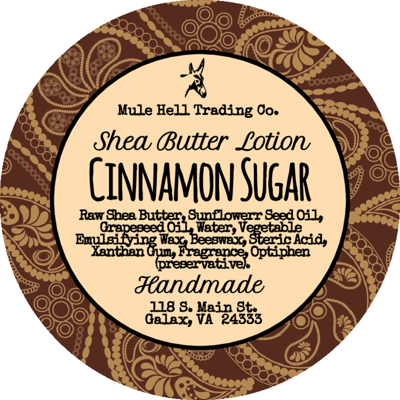 Cinnamon Sugar Shea Butter Lotion