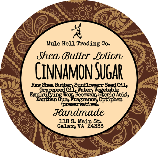 Cinnamon Sugar Shea Butter Lotion