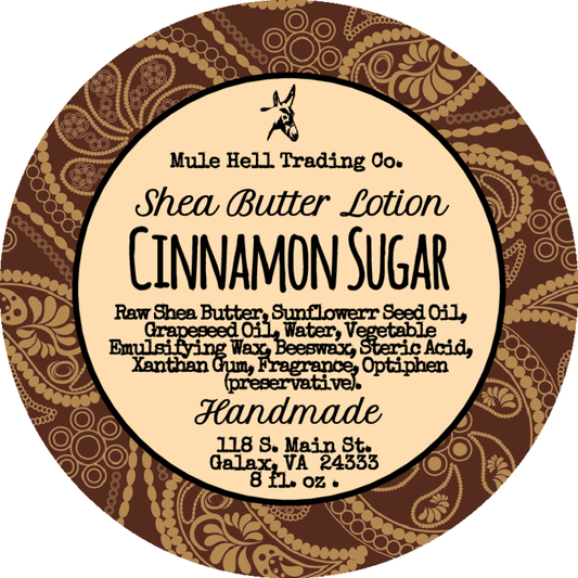 Cinnamon Sugar Shea Butter Lotion