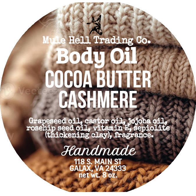 Cocoa Butter Cashmere Body Oil
