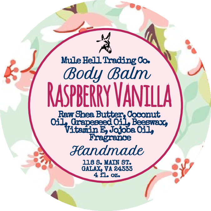 Raspberry Vanilla Body Balm