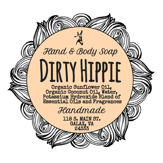 Dirty Hippie liquid Soap