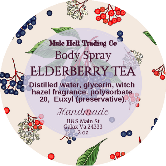 Elderberry Tea Body Spray