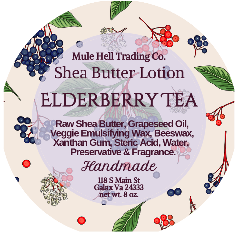 Elderberry Tea Butter Lotion