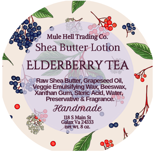Elderberry Tea Butter Lotion