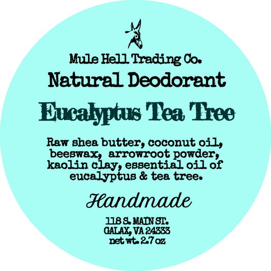 Eucalyptus Tea Tree Deodorant