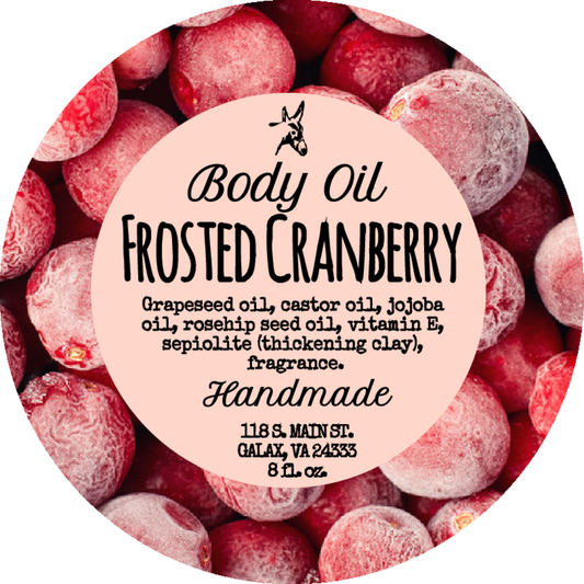 Frosted Cranberry Body Oil