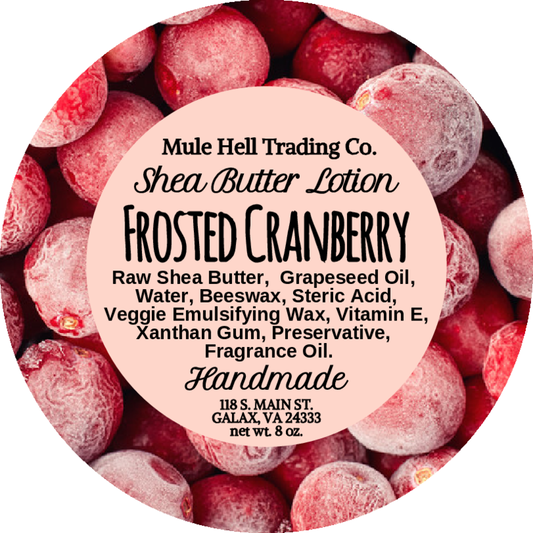 Frosted Cranberry Shea Butter Lotion