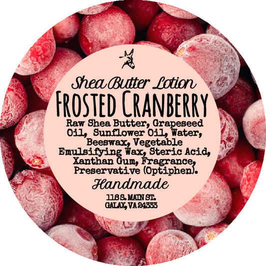 Frosted Cranberry Shea Butter Lotion