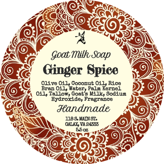 Ginger Spice Goat Milk Soap