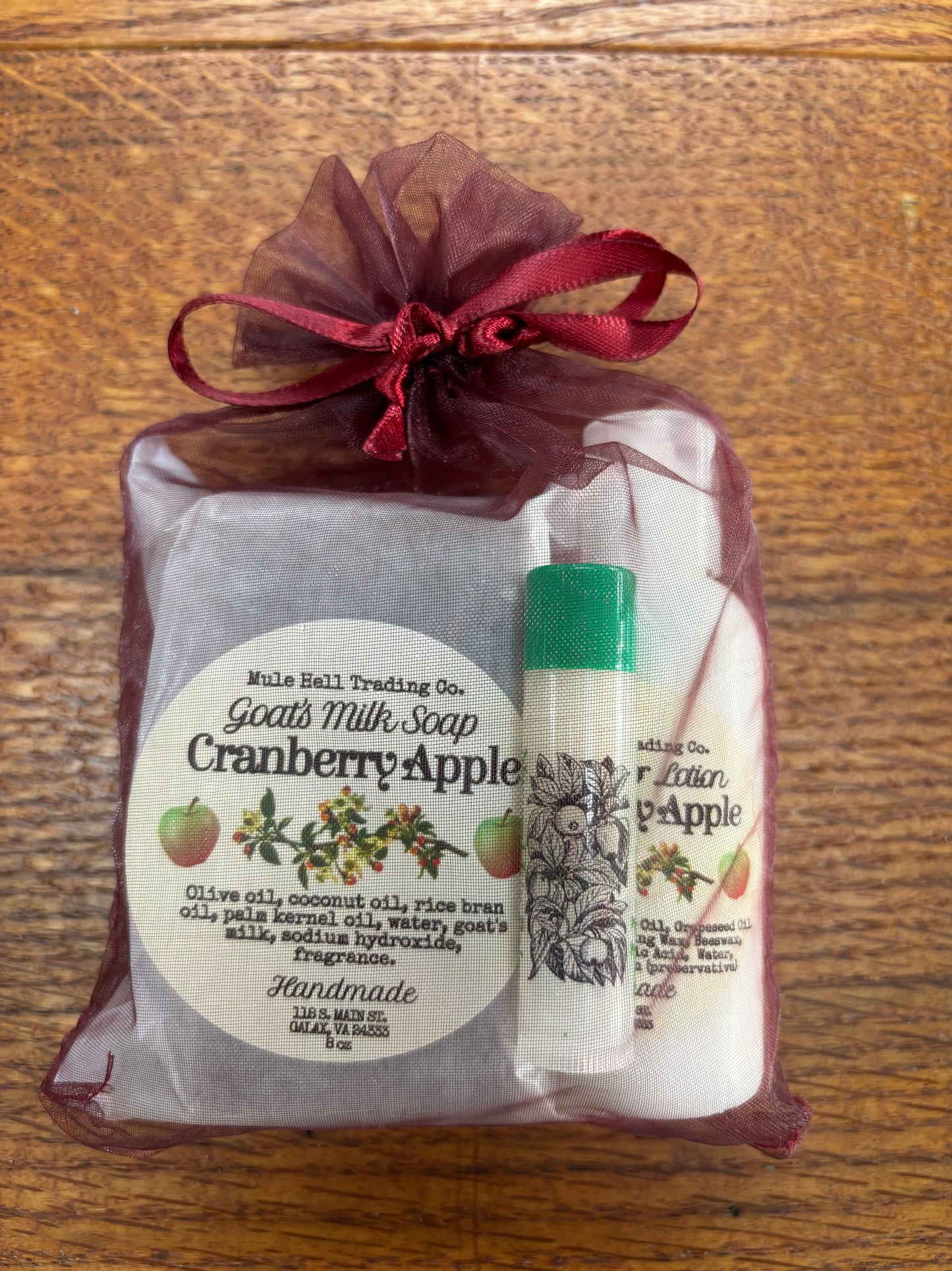 Cranberry Apple - Bar Gift Set