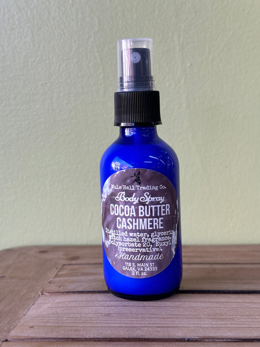 Cocoa Butter Cashmere Body Spray