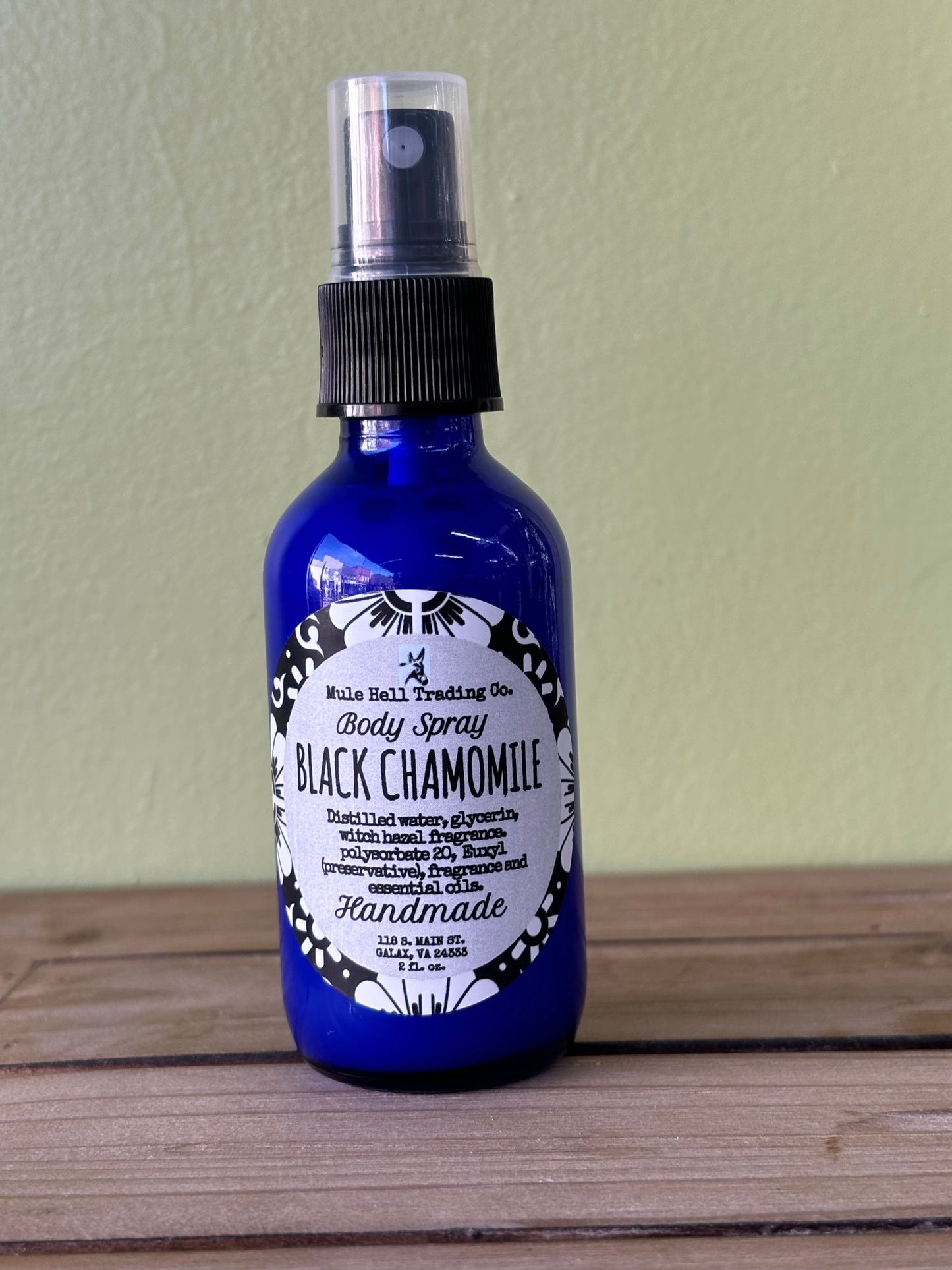 Black Chamomile Body Spray