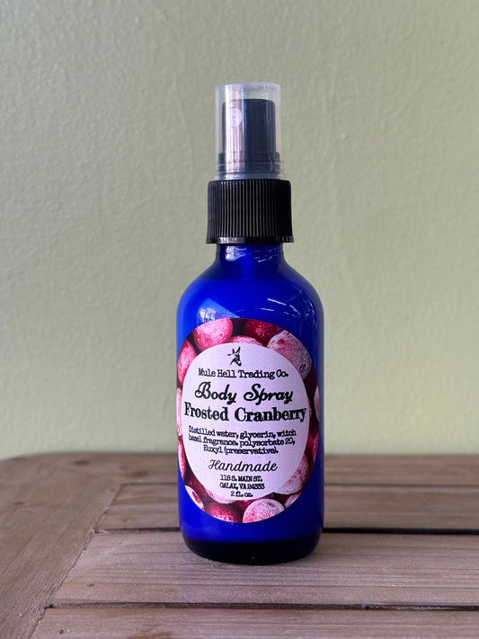 Frosted Cranberry Body Spray