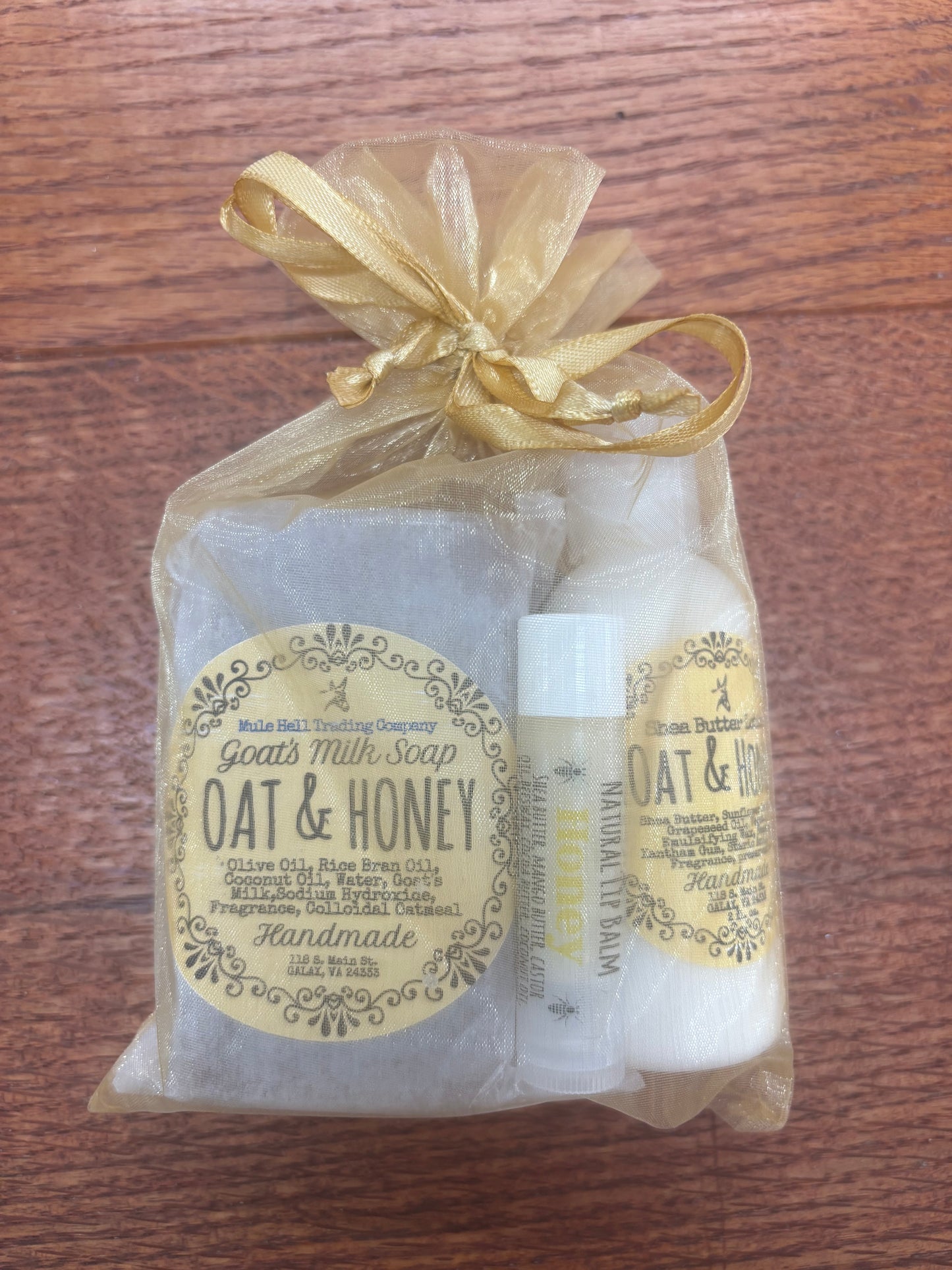 Oatmeal Milk 'n' Honey - Bar Gift Set