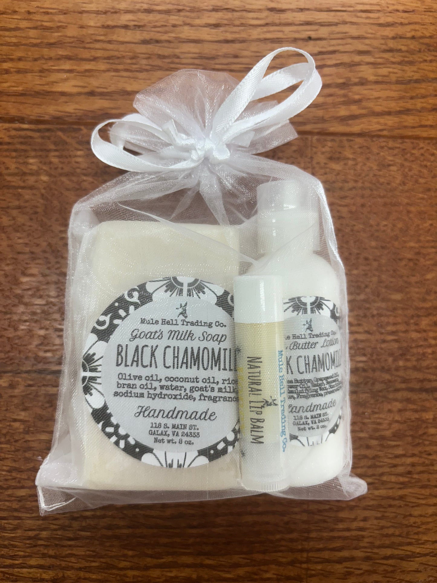 Black Chamomile - Bar Gift Set