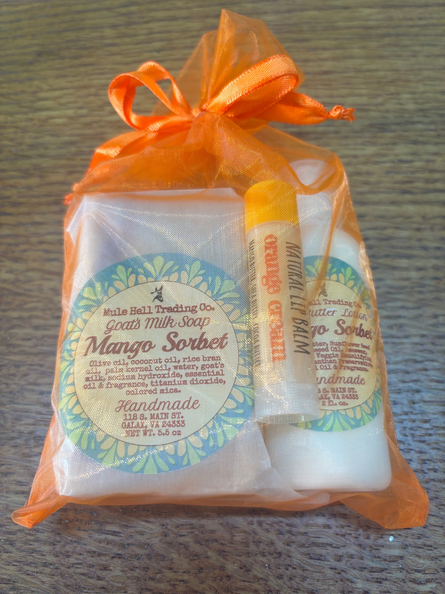 Mango Sorbet - Bar Gift Set