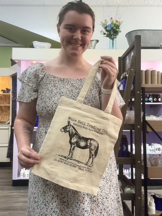 Large Canvas Mule Hell Bag