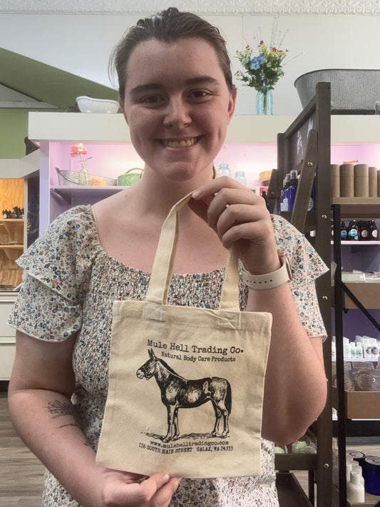 Small Canvas Mule Hell Bag