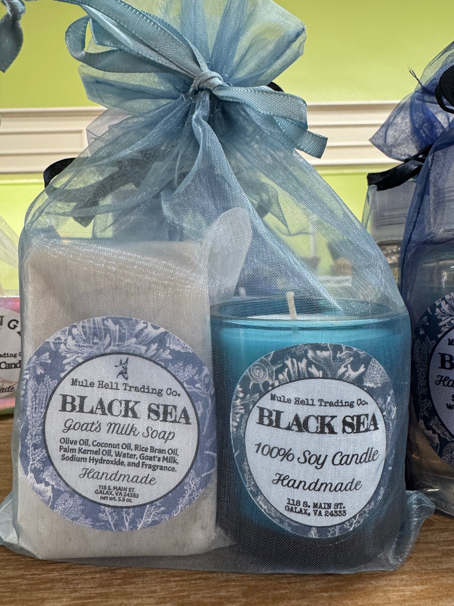 Candle and Soap Gift Set