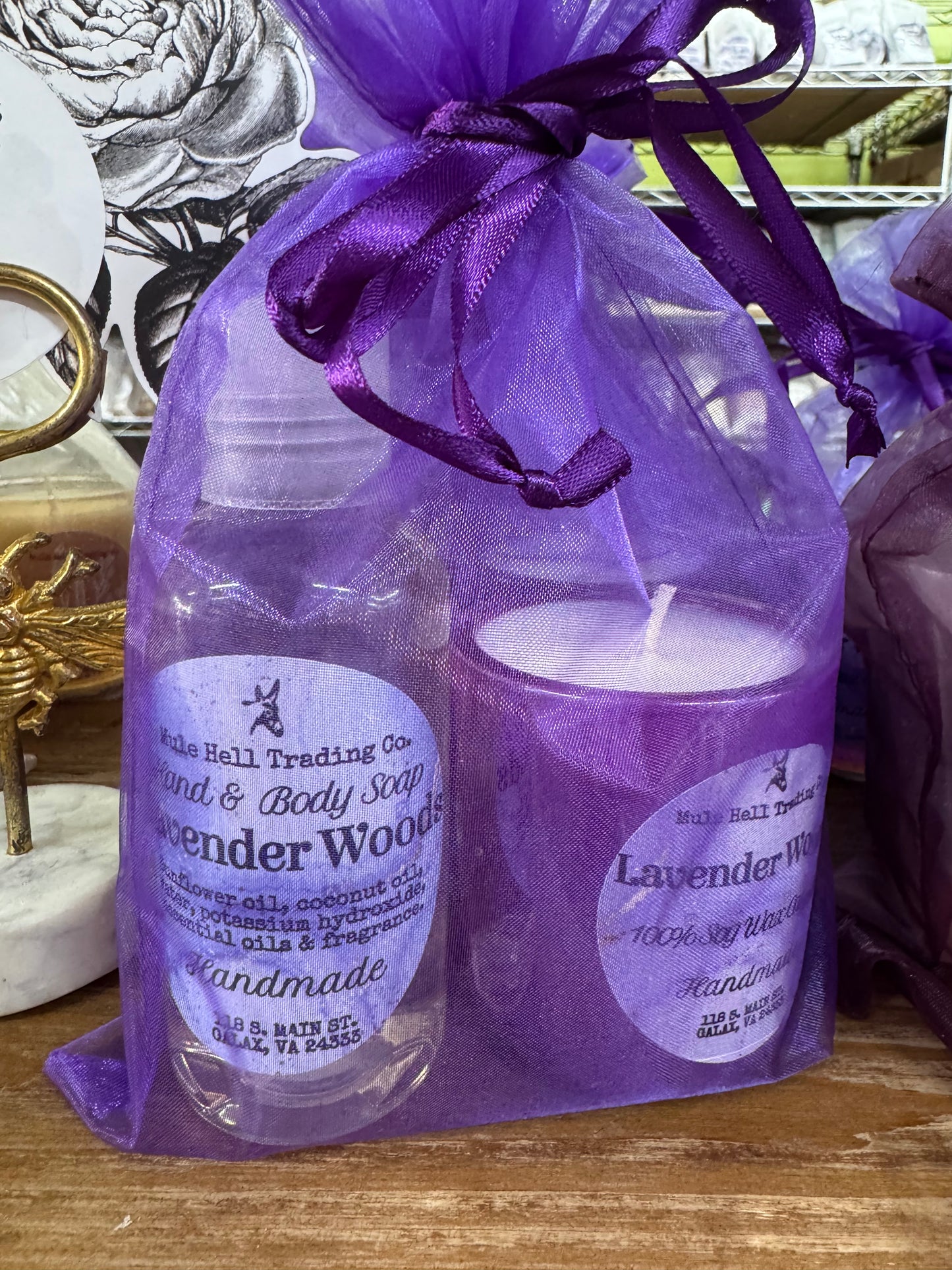 Candle and Soap Gift Set