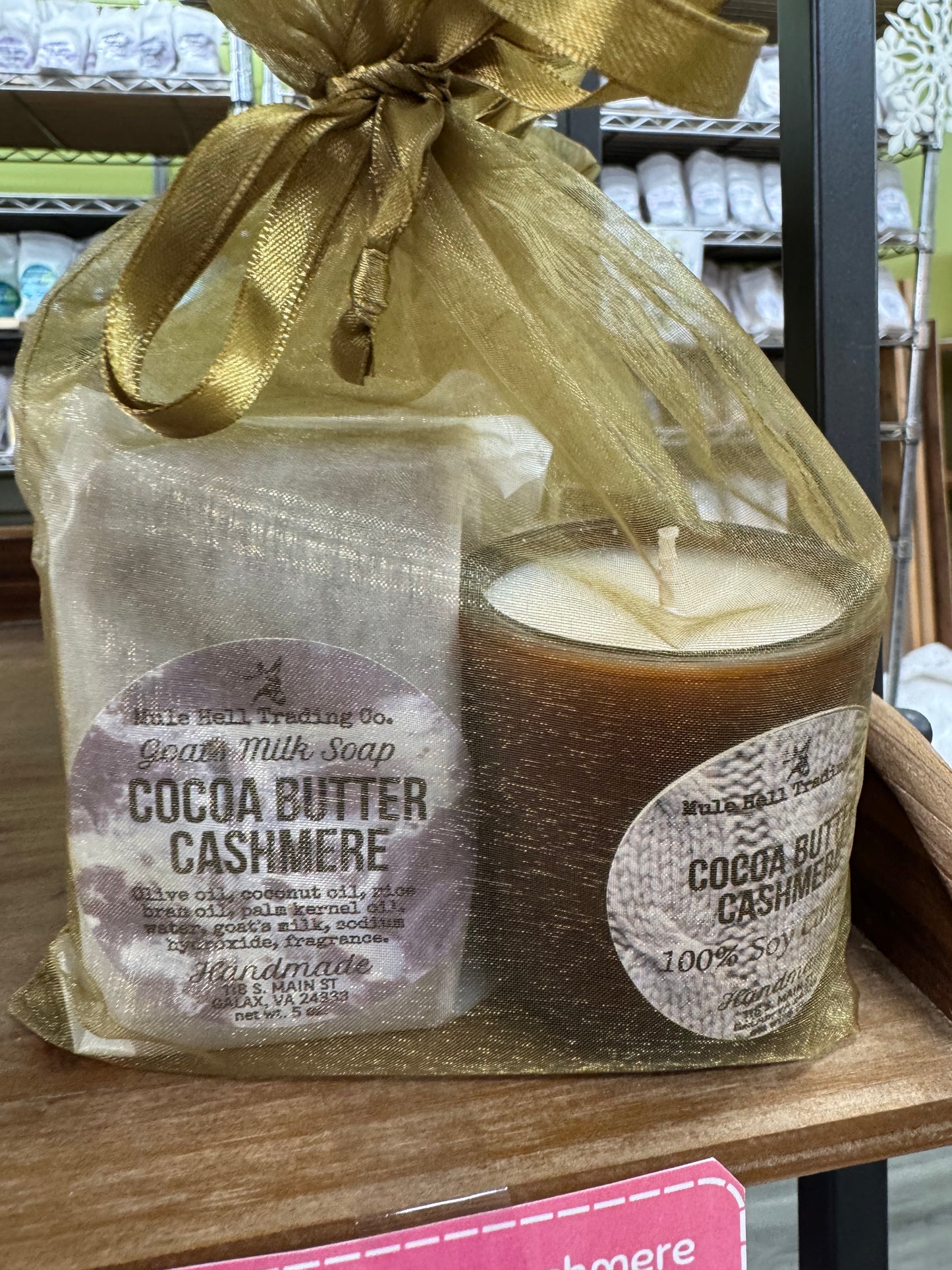 Candle and Soap Gift Set