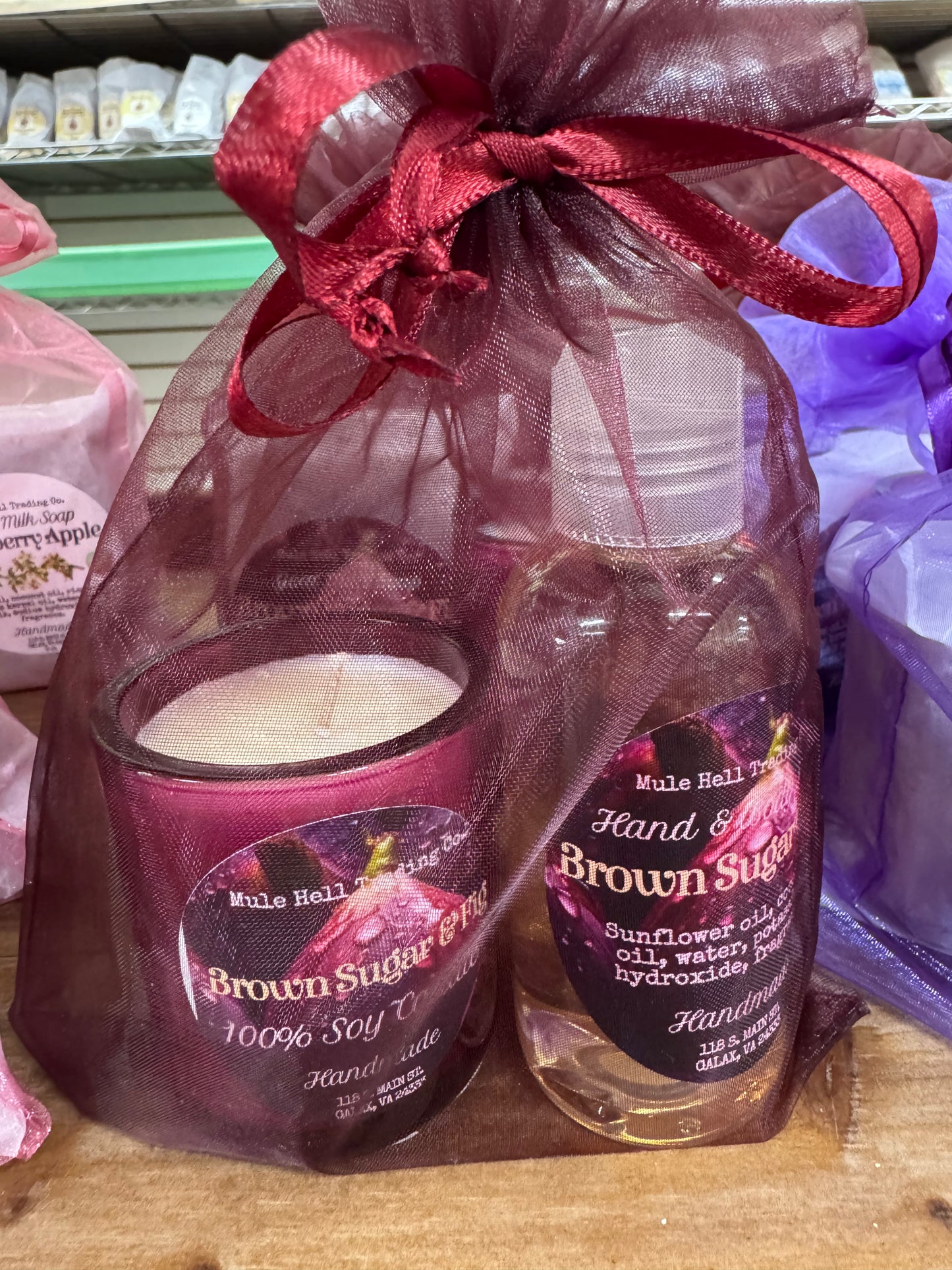 Candle and Soap Gift Set