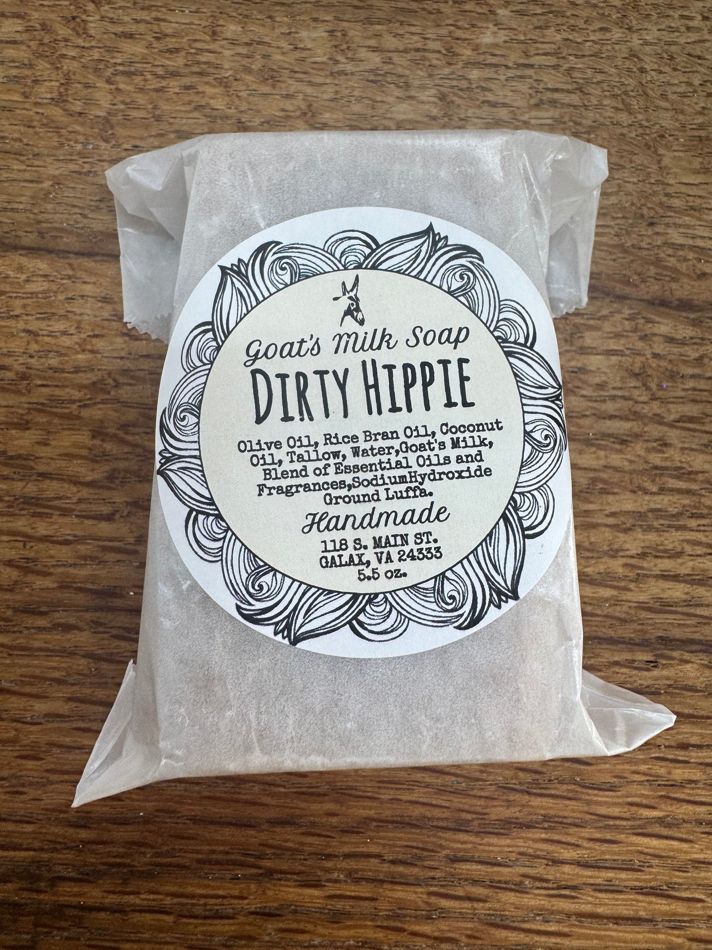 Dirty Hippie Soap, Lotion, and Lip Balm Gift Set